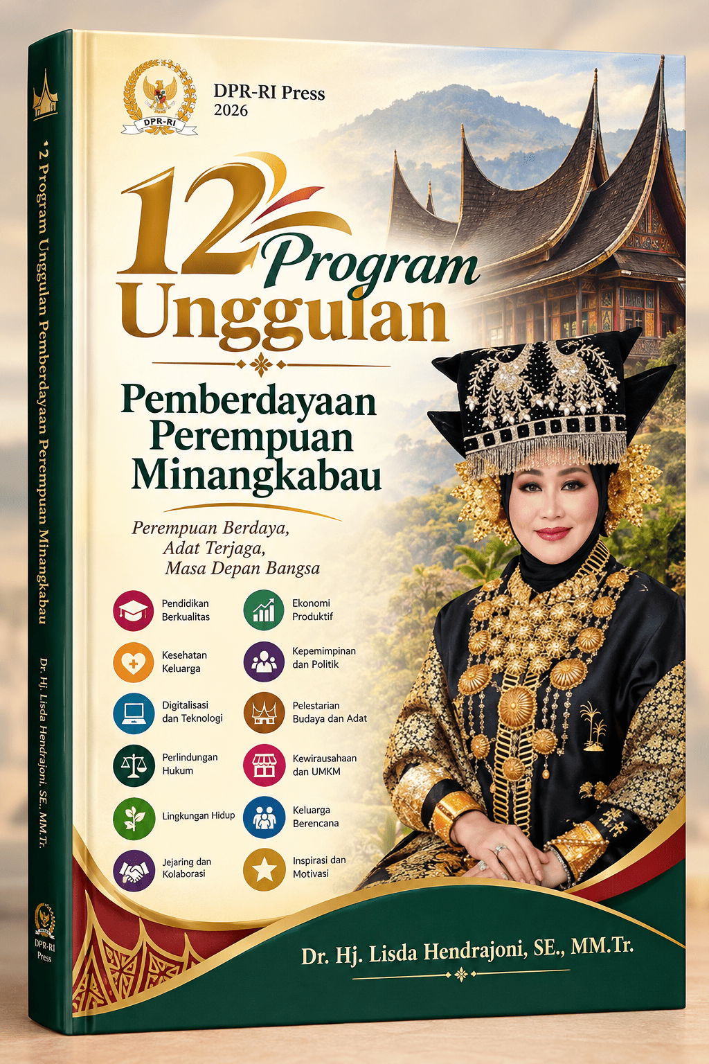 Cover Buku 12 Program Unggulan Pemberdayaan Perempuan Minangkabau